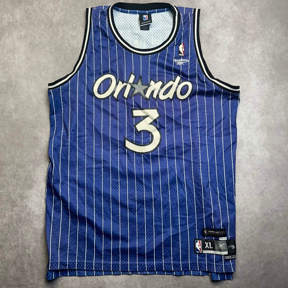 Reebok Orlando Magic Steve Francis 3 Hardwood Classics Jersey Blue XL